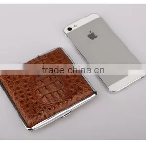 Crocodile Leather Cigarette Cases Wholesale Cigarette Cases Diy Cigarette Case thumbnail-6
