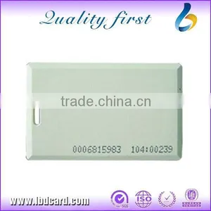 Manufactured ISO 11784/11785 LF EM4200 Blank Access Control Cards Chip Cards thumbnail-6