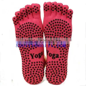 Wholesale Yoga Toe Non-skid Socks thumbnail-5