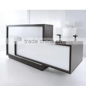 Customize Wooden Reception Desk for Sale thumbnail-4