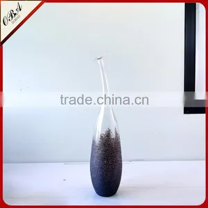 OUBOAO High Grade Large Vase of Flower Hand Blown Glass Bottles Art Glass Vase thumbnail-2