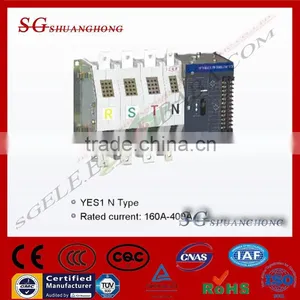 Dual-power Automatic Transfer Switch Bakelite Insulated ATS YES1-400NA thumbnail-2