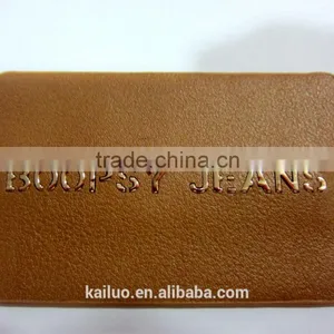 Newest Design Jeans Leather Label in 2016 thumbnail-1