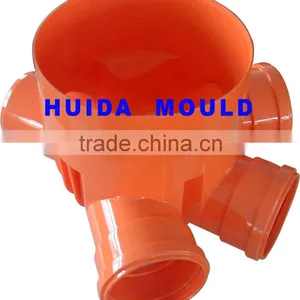PP Fitting Mould Inspection Chamber Plastic Injection Mould thumbnail-1