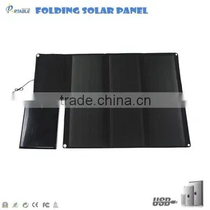 Portable & Foldable 60W Flexible Solar Panel for Ipad, Laptop, Macbook, Phones, Ereader, PSP thumbnail-1