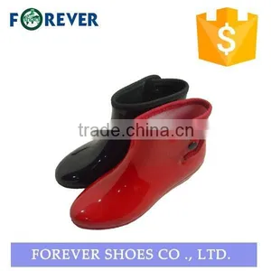 Solid Color Women Plastic Rain Boots Rubber Slipper Bppts thumbnail-1
