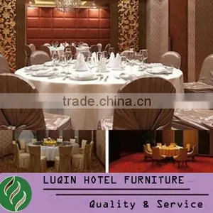 China Wood Metal Dining Tabe & Laminate Restaurant Dining Room Table and Chair for Sale(LQ-L15) thumbnail-1