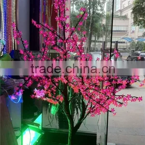 Best Selling Artificial Christmas Colorful LED Tree Light Outdoor Decorative Willow thumbnail-1