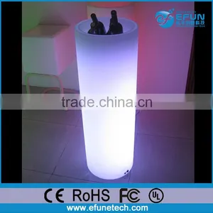 Waterproof Rechargeabale Led Wine Bucket ,led Flower Bucket,plastic Ice Led Bucket thumbnail-2
