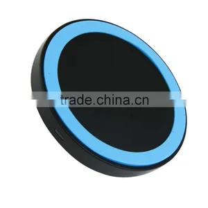 Ultra-slim USB Powered Inductive Charging Pad Mat Qi-Standard Charger For Smartphones thumbnail-2