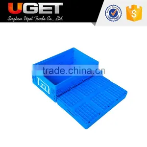 Have Tag Holder Space Saving Logistic Plastic Crate With Lid thumbnail-6