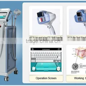 Factory Price Vertical Elight Ipl rf &E-light Hair Removal Equipment&machine Price thumbnail-2