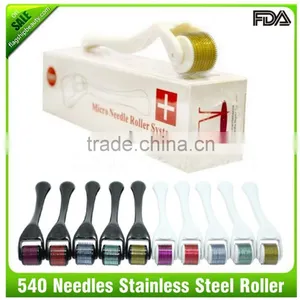 Derma Roller 540 Needles/derma Skin Roller/micro Roller Therapy 540needles Derma Roller With 0.2mm-3.0mm thumbnail-1