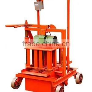 QMJ2-45 Hollow Mobile Brick Machine thumbnail-1