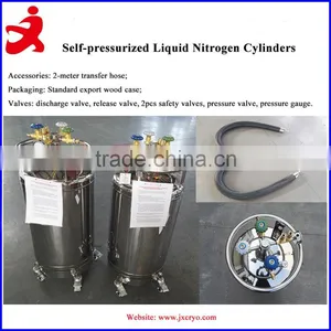 YDZ-50 50L Self-pressurized Liqud Nitrogen Storage Dewar for Cryogenic Use/liquid Nitrogen Cylinders/vessels thumbnail-6
