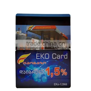 Plastic PVC Magnetic Strip Cards for Gas Station thumbnail-1