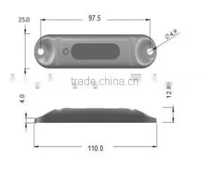 Strong UHF RFID Tag for Tracking Metal Object thumbnail-2