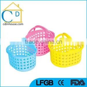 Small Foldable Shopping Basket Storage Basket thumbnail-1