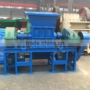 Waste Tire, Plastic, Wood, Paper Crusher, Shredder Machine for Sale thumbnail-1