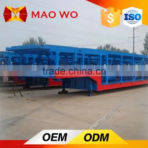 Auto Transport Carrier Trailer , Car Carrier Semi Trailer for Sale thumbnail-1
