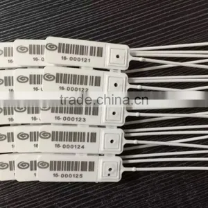 Plastic Cable Seal, Metal Cable Seal, Bank Security Seal, Cable Sealing Grommets, Plastic Bank Security Seal, With Scannable UPC thumbnail-1