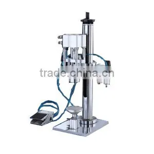 China Factory Direct Supply Cosmetics, Medicines Bottle Electric Driven Semi-automatic Capping Machine thumbnail-3