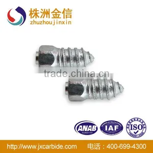 JX6*6-H15 Tungsten Carbide Screw Tire Stud Tire Spike Studded thumbnail-1