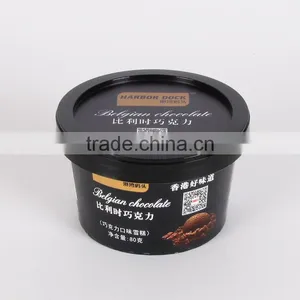 Disposable Frozen Paper Yogurt/dessert/icecream Packaging Cup thumbnail-2
