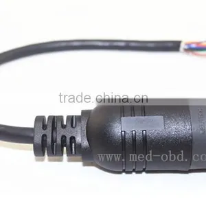 J1939 (9pin) Female Connector to Open End, 1ft thumbnail-2