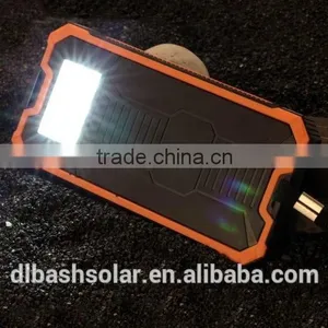 12000mAh Waterproof Portable Device Charger POWERBANK SOLAR thumbnail-1