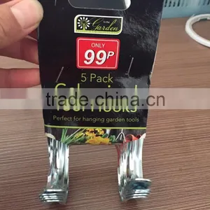 5Pc Tool Hook Set Hang Hanger Hanging Garden Tools thumbnail-2