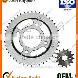 Best Quality CG125 Motorcycle Chain and Sprocket Kit thumbnail-6
