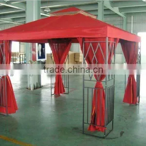 3x3M Luxury Mental Pavilion With Red Color thumbnail-1