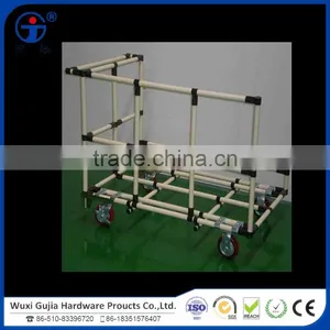 PE/ABS/PVC Coated Lean Pipe/Tube For DIY Lean Trolley Handcart thumbnail-1