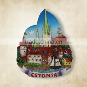 Hot Selling Souvenir Polyresin Fridge Magnets thumbnail-1