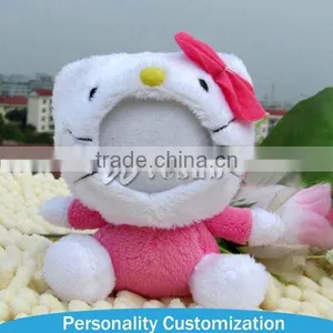 2015 New Arrive 3D Photo Face Doll Good Quality 6-25cm Plush Animal 3d Face Doll thumbnail-4
