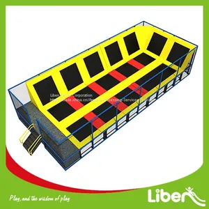 Kids Jumping on Fitness Trampoline Park thumbnail-3