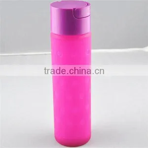 Eco-friendly Food Grade Silicone Sleeves Custom Made for Glass Water Bottle thumbnail-5