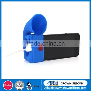 Silicone Mobile Phone Loud Speaker for Iphone 5/5s thumbnail-2