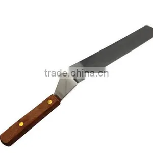 CY196 Hot Sale 10'' Wood Handle Staniless Steel Bread Knife Butter Knife thumbnail-2
