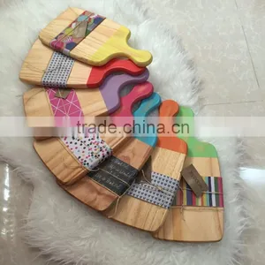 Color Wooden Coding Chopping Board With High Quality thumbnail-1