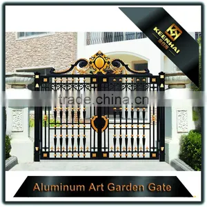 Home&Garden Decoration Powder Coated Aluminum Door for Villa Garden thumbnail-5