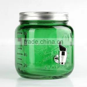 2.5L New Style Glass Dispenser,MASON Dispenser thumbnail-4