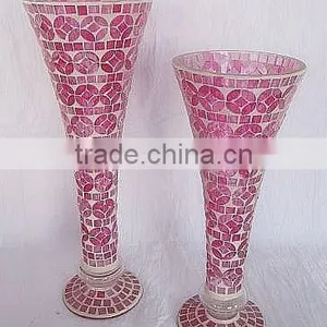 Crackle Valentines Candle Holder thumbnail-5