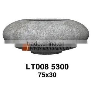 Southern Vietnam Exporter Well Design Decorative Modern Poly Blaste Pot thumbnail-1