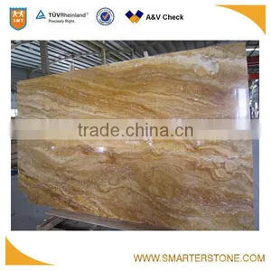 Xiamen Yellow Travertine Cut-to-size for Polished Travertine Flooring thumbnail-1