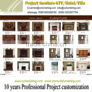 HM08-Living Room Wooden Sofa Set and Luxury Exclusive Fabric Sofa thumbnail-4