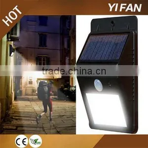 Solar Motion Sensor Light,Holan 16 LED Rainproof Powered Security Light Outdoor With 4 Intelligent Modes for Garden,Outdoor thumbnail-5