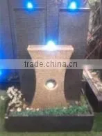 LED Small Granite Stone Garden Water Fountains India thumbnail-1