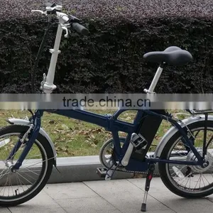 36V 250W CE Mini Foldable Aluminum Alloy Suspension Fork Electric Folding Bike thumbnail-2